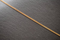 Panzer-Bracelet aus Gelbgold 750, geschliffen für intensiven Glanz – elegantes, massives Armband. 