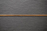 Panzer-Bracelet aus Gelbgold 750, geschliffen für intensiven Glanz – elegantes, massives Armband. 