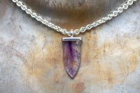 Anhänger inklusive Collier in Silber 925 mit Quarz