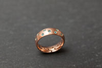 Ring in Rotgold 750 mit Paraiba Turmaline 