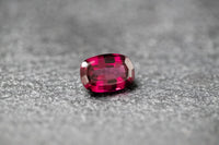  Rhodolith, oval, facettiert