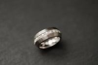 Ring in Weissgold 750 mit Diamanten im Brillantschliff