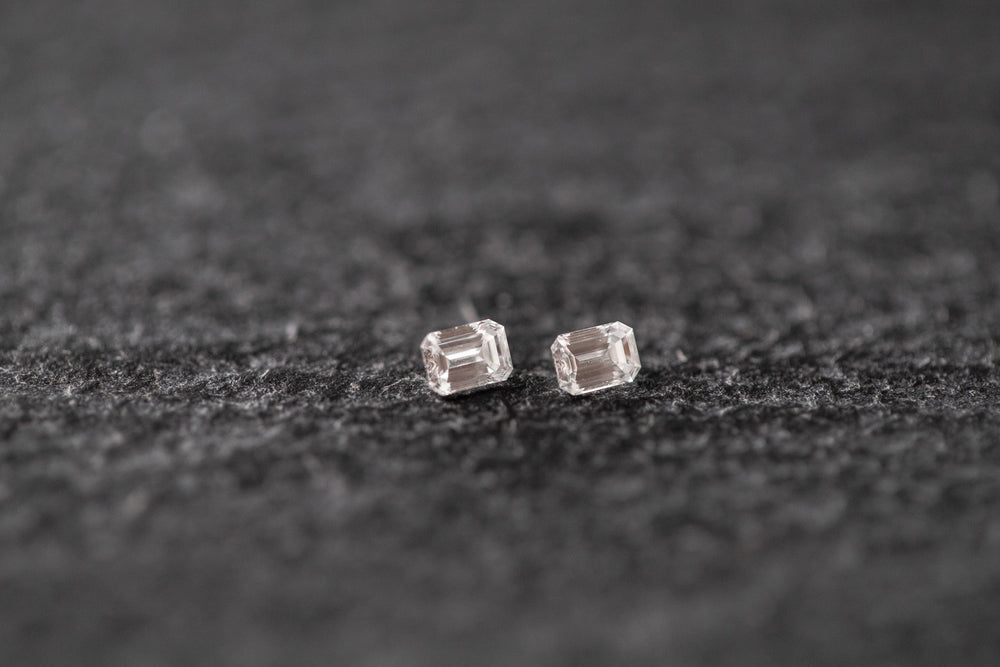 Diamanten, Achteck, facettiert