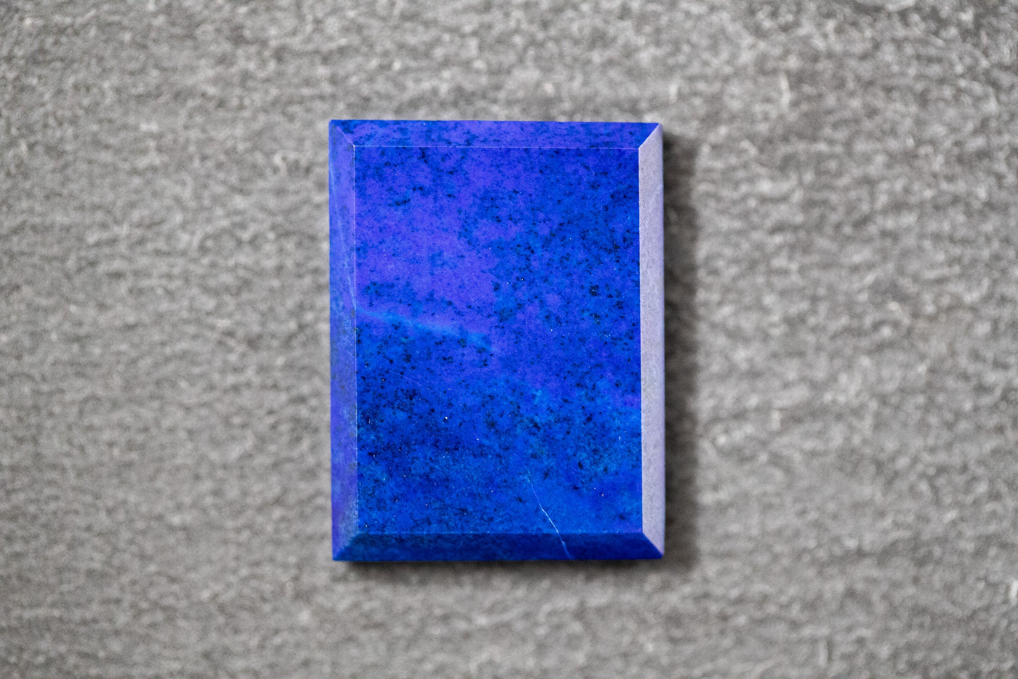 Lapislazuli Tafelschliff, Rechteck