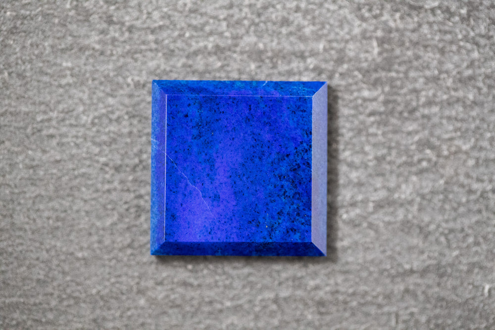 Lapislazuli Tafelschliff, Viereck 