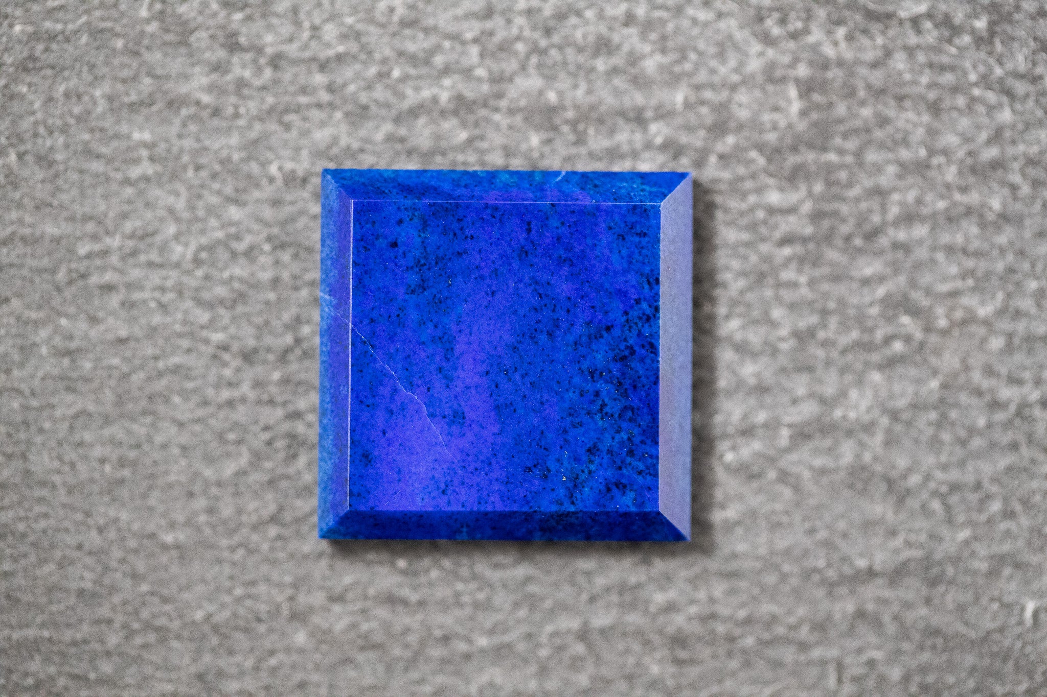 Lapislazuli Tafelschliff, Viereck 