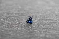 Saphir, Triangel, facettiert