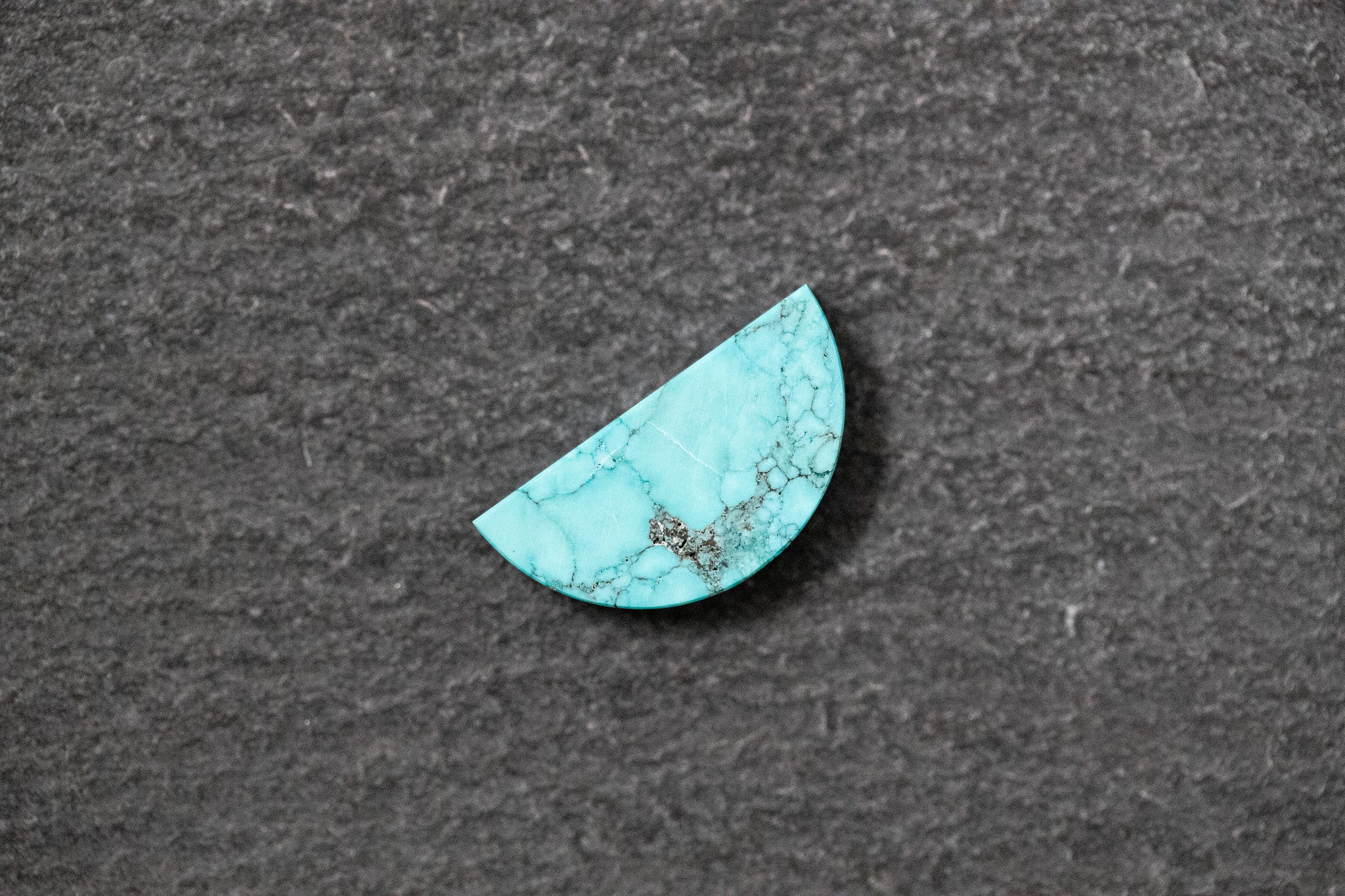 Türkis Halbscheibe