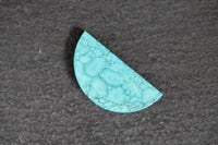 Türkis Halbescheibe