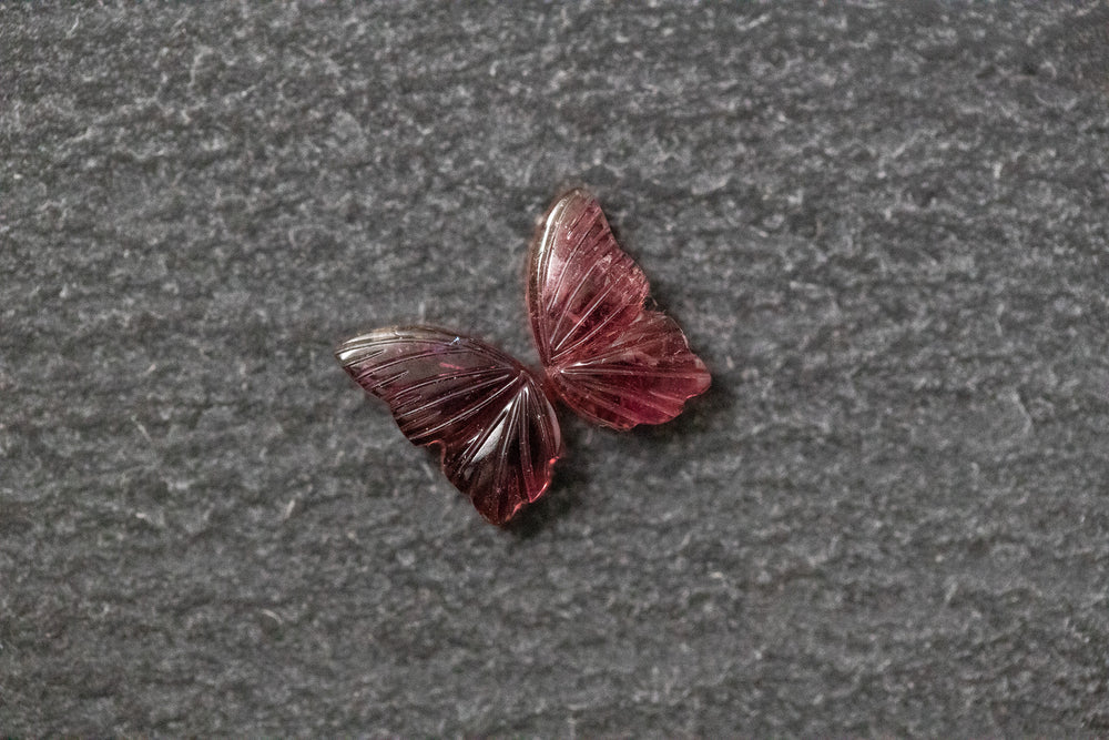 Turmalin, Schmetterling, pink