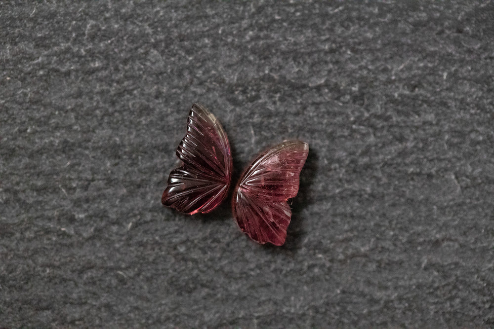 Turmalin, Schmetterling, pink