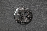 Quarz, rund, schwarz 