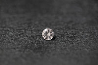 Saphir, rund, facettiert