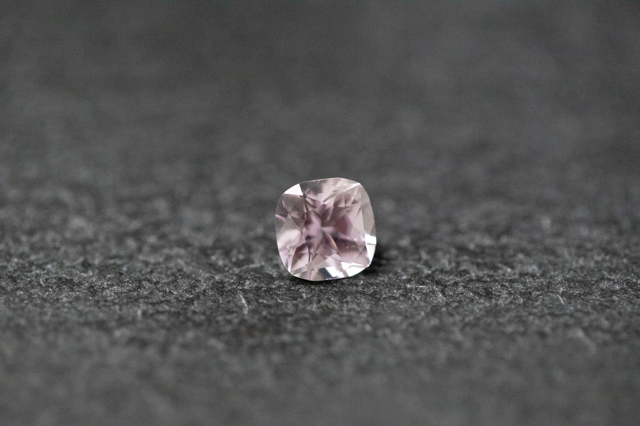 Saphir, facettiert, cushion