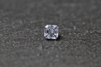 Saphir, hellblau im Asscherschliff