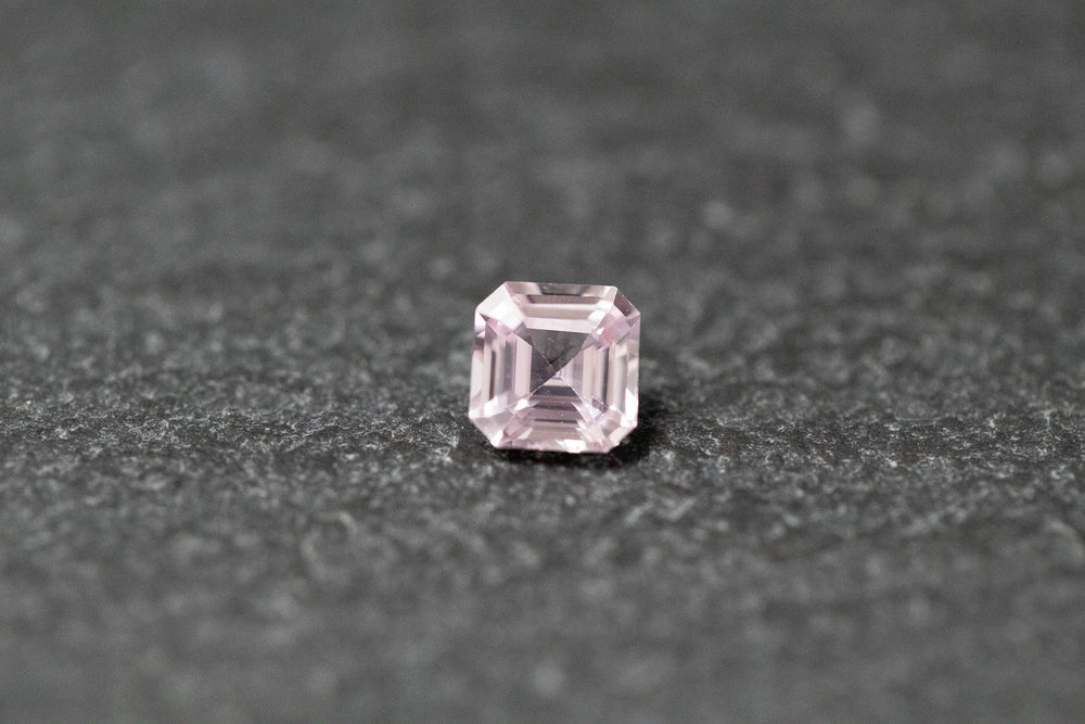 Saphir, rosa, Achteck, Asscherschliff