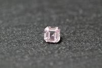 Saphir, rosa, Achteck, Asscherschliff