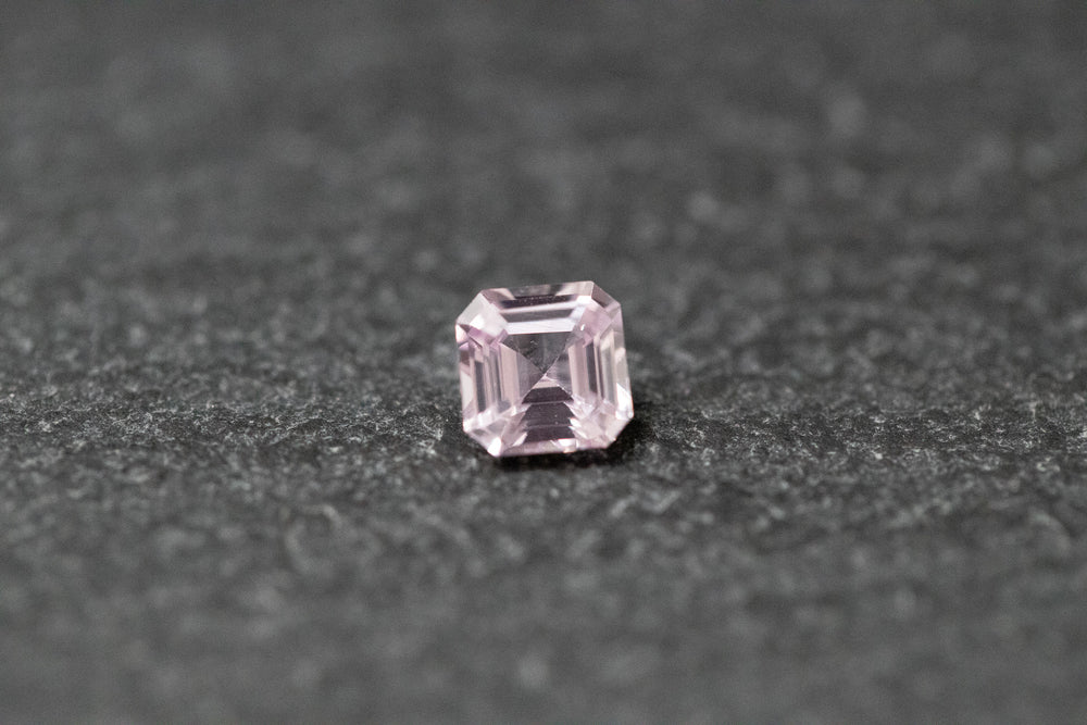 Saphir, rosa, Achteck, Asscherschliff