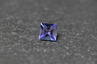 Tansanit, Carré, facettiert