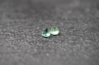 Turmalin Paar, Kegelförmig, Cabochon