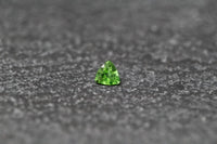 Turmalin, Triangel, facettiert, grün