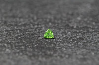 Turmalin, Triangel, facettiert, grün