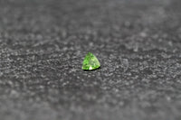 Turmalin, Triangel, facettiert, grün