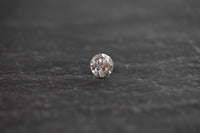 Runder Brillant – hochwertiger Diamant im klassischen Brillantschliff mit intensiver Lichtreflexion