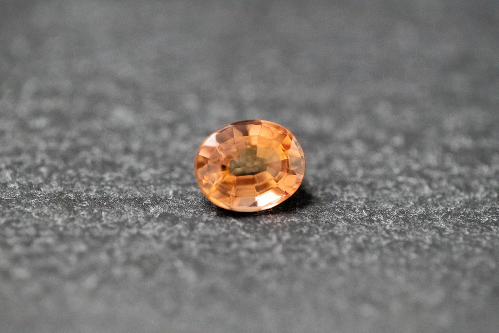 Edeltopas, facettiert, oval