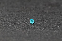 Paraiba - Turmalin, rund, facettiert, Türkisgrün