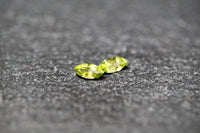 Peridot Paar, Navette, facettiert, hellgrün