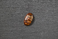 Feuerachat, oval, cabochon