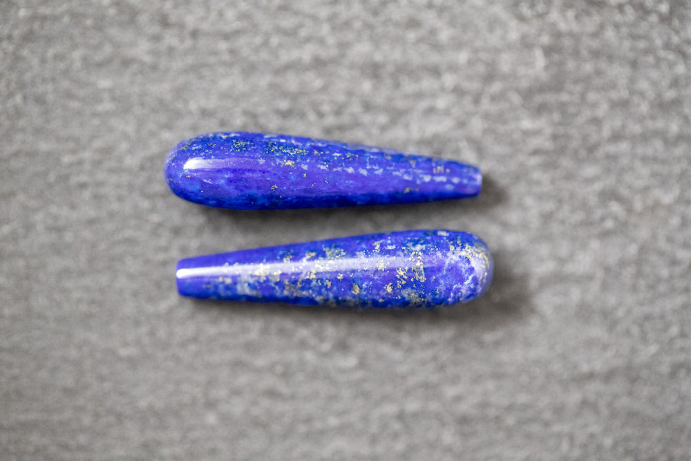 Lapislazuli Pampel Paar