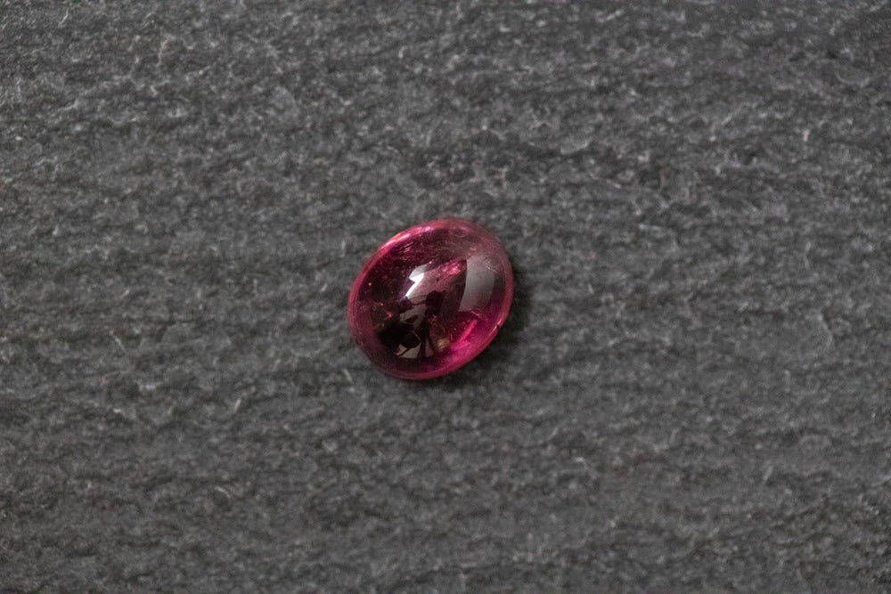 Turmalin, oval, cabochon, pink