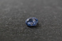 Saphir, oval, facettiert