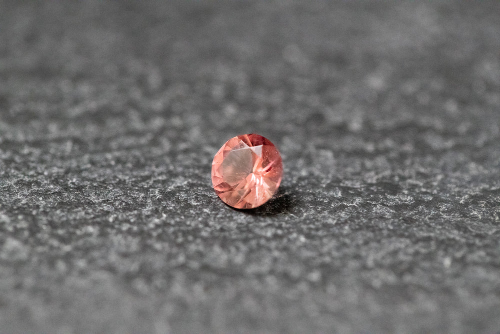 Turmalin, rund, facettiert, rosa