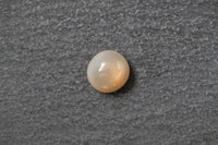 Mondstein, rund, cabochon, beige