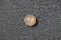 Mondstein, rund, cabochon, beige
