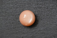 Mondstein, rund, cabochon, apricot
