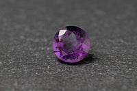 Amethyst, rund, facettiert