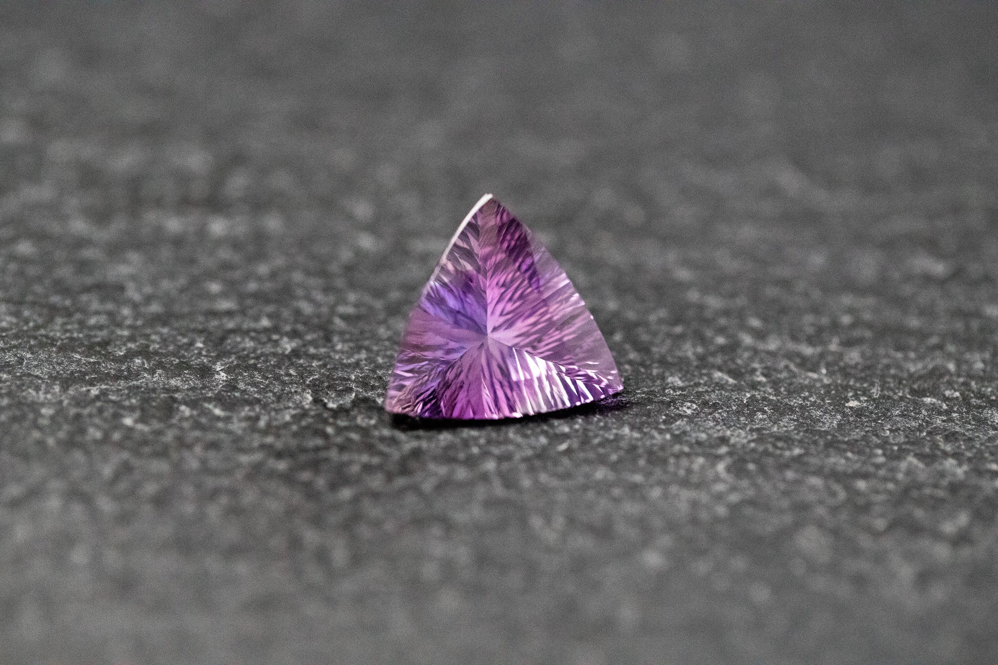 Amethyst, Triangel, facettiert