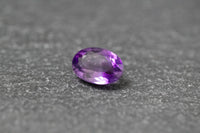 Amethyst, oval, facettiert