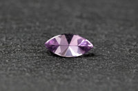 Amethyst, Navette, Spiegelschliff, violette 