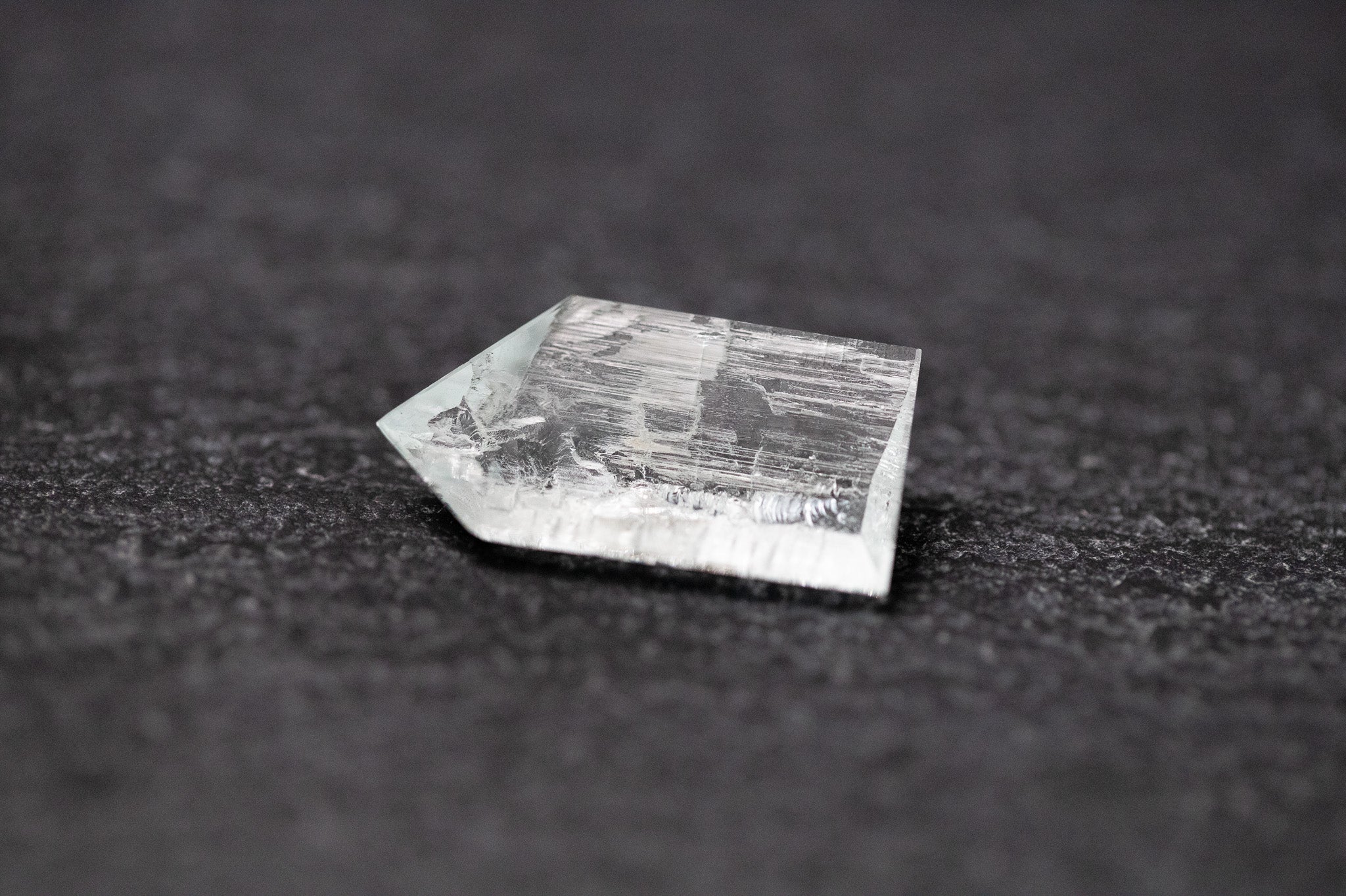 Aquamarin, Fantasieform, Spiegelschliff 