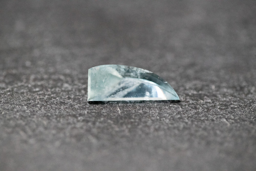 Aquamarin, Fantasieform, Spiegelschliff