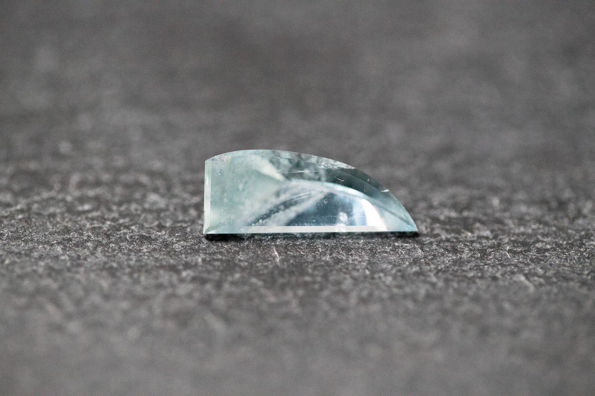 Aquamarin, Fantasieform, Spiegelschliff