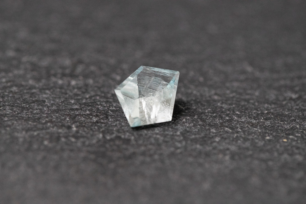 Aquamarin, Fantsieform, Spiegelschliff