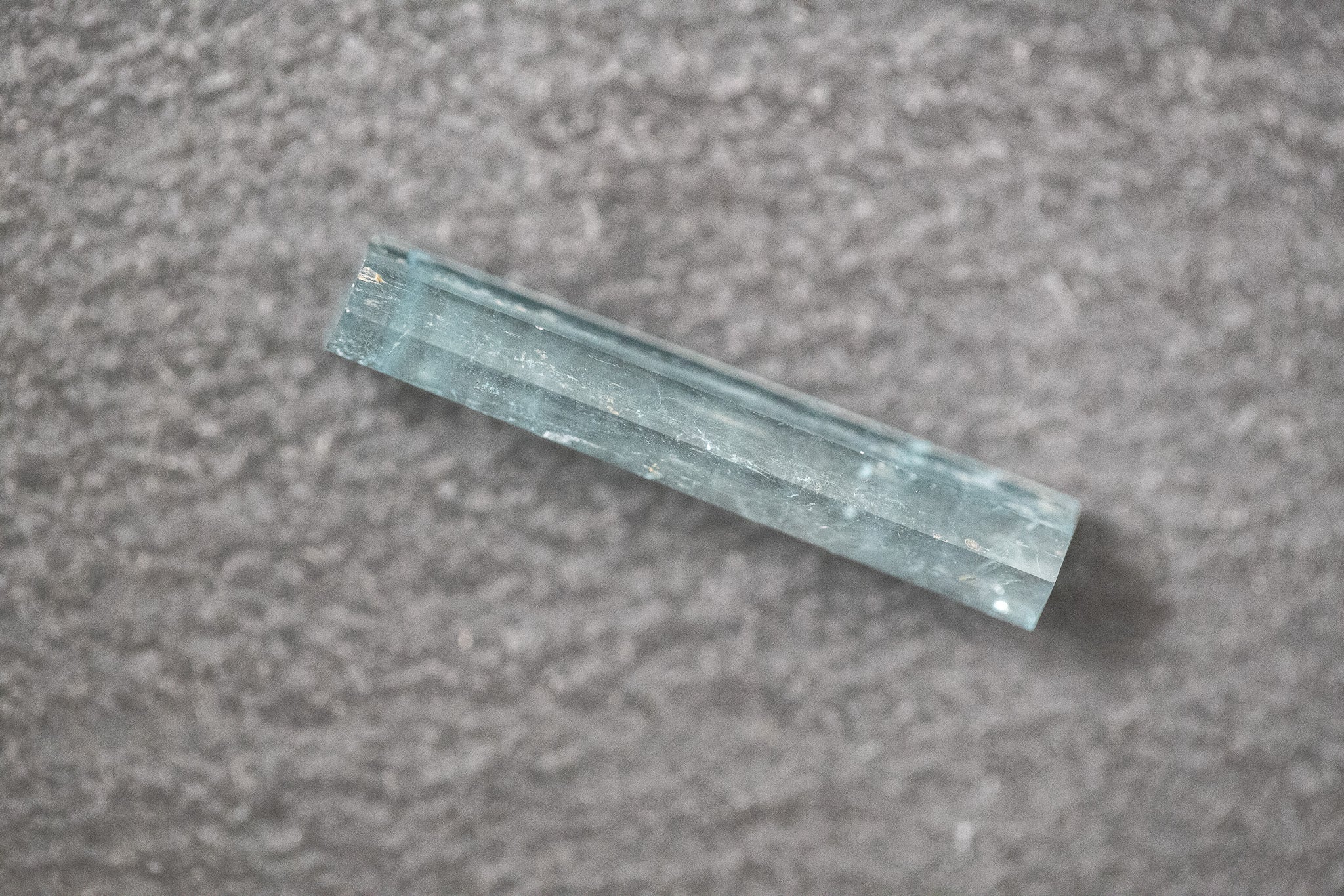 Aquamarin Fantasieform, facettiert