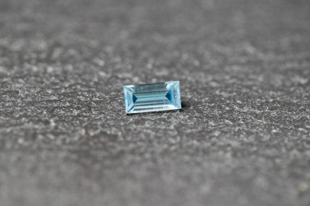 Aquamarin, Baguette, facettiert