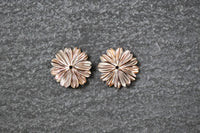 Perlmutt Blumen Paar 